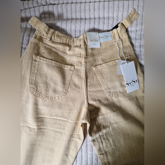 Straight leg cotton trousers - Picture 5 of 8